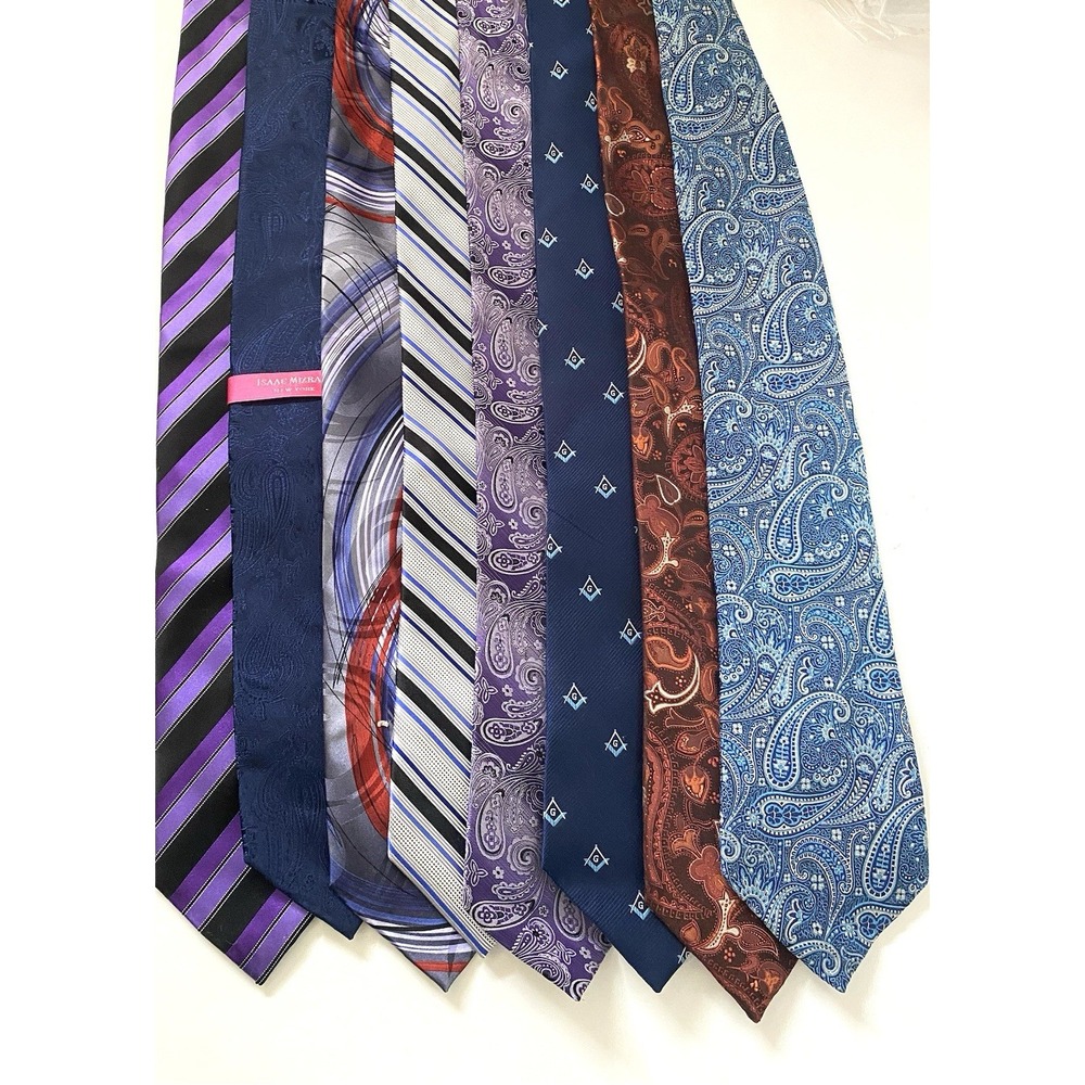 Knock Ties. Lot Of 14 Assorted. Various Brands.